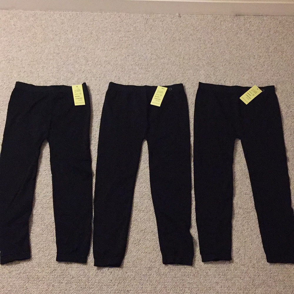 Lot of 3 super stretch Capri tights leggings